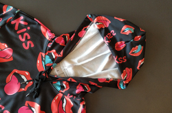 Women's All Over Print Hoodie Mini Dress(Model H27)