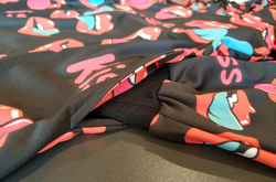 Women's All Over Print Hoodie Mini Dress(Model H27)