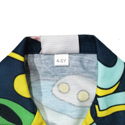 Big Girls' V-Neck Long Sleeve Pajama Set (Model Sets 02)