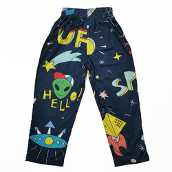 Big Girls' V-Neck Long Sleeve Pajama Set (Model Sets 02)