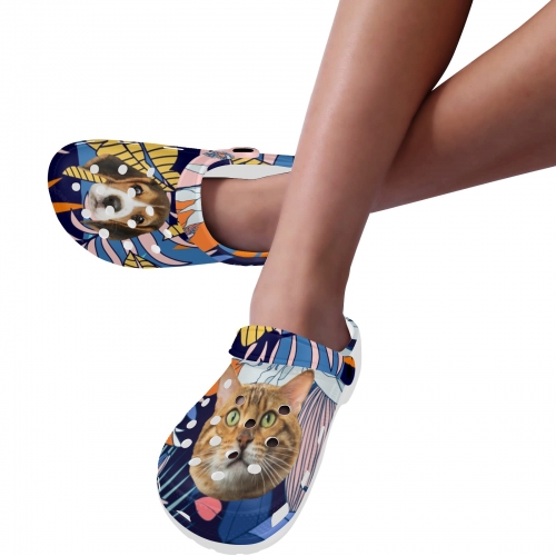 Custom Print Adults Clogs