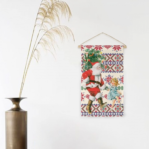 Linen Hanging Poster (without Fringe)(Made in Queens)