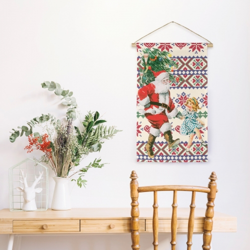 Linen Hanging Poster (without Fringe)(Made in Queens)