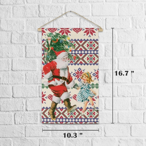 Linen Hanging Poster (without Fringe)(Made in Queens)