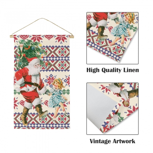 Linen Hanging Poster (without Fringe)(Made in Queens)