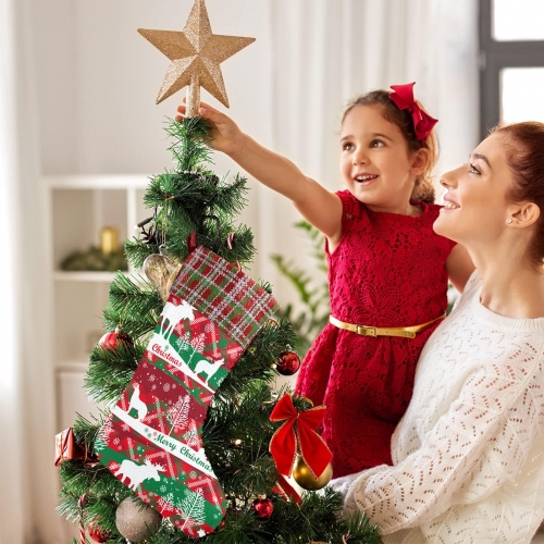 Sequin Christmas Stocking(Made in Queens)