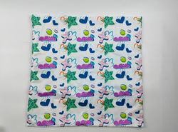 Throw Pillow Cover 18"x 18" (Twin Sides) (Set of 2)