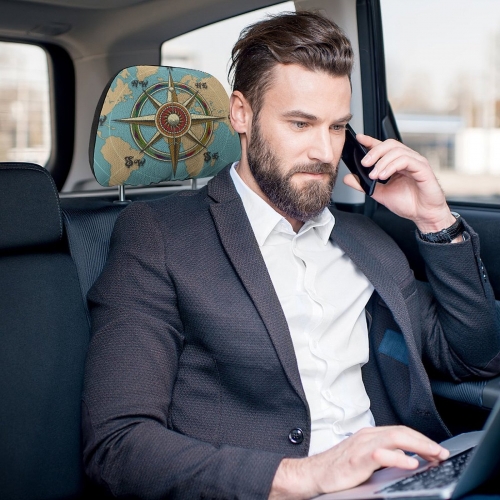 Car Seat Headrest Cover (Single or Pair)