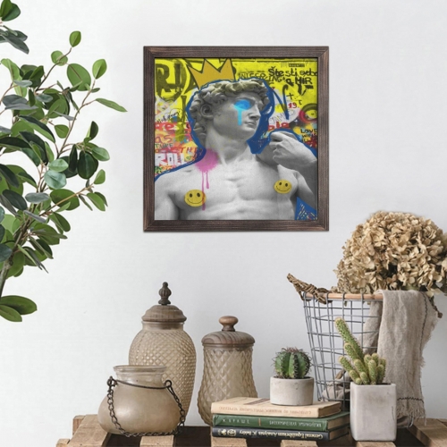 Square Wooden Photo Frame(Made in Queens)