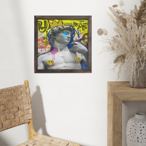 Square Wooden Photo Frame(Made in Queens)