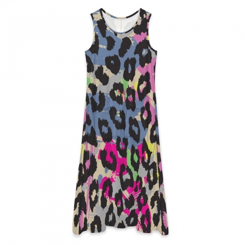 Women's Sleeveless Long Dress