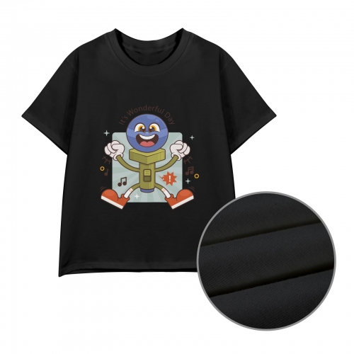 Unisex Cotton T-Shirt (Front Printing)(Made in Japan)