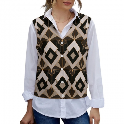 Women's Sleeveless Cardigan