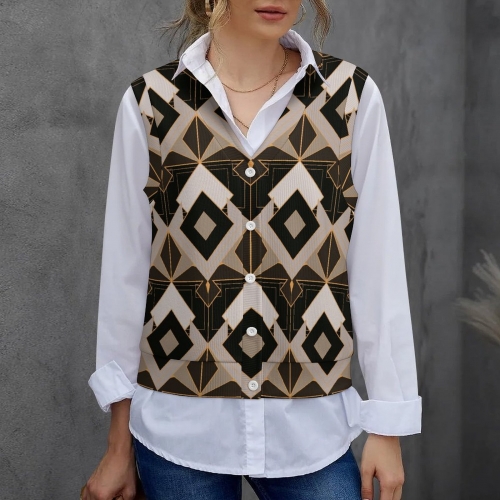 Women's Sleeveless Cardigan