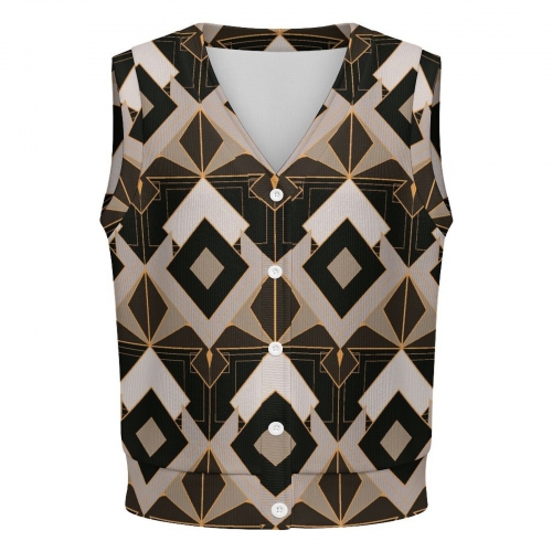 Women's Sleeveless Cardigan