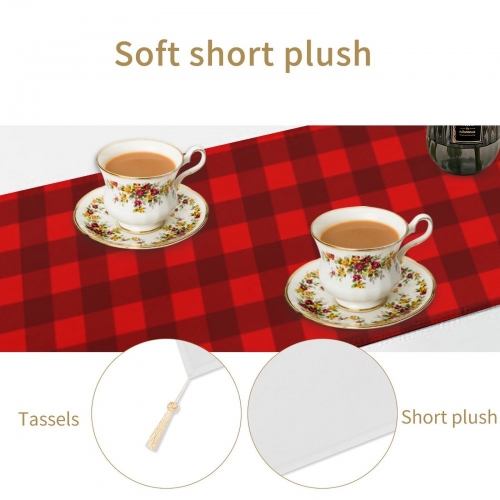 Table Runner with Tassels (178x33 cm)