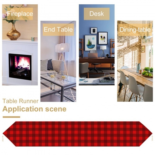 Table Runner with Tassels (178x33 cm)