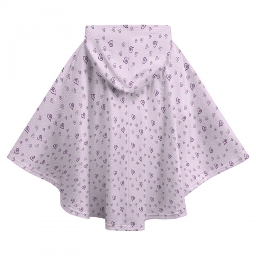 Fleece Hooded Cape for Adults