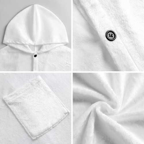 Fleece Hooded Cape for Adults