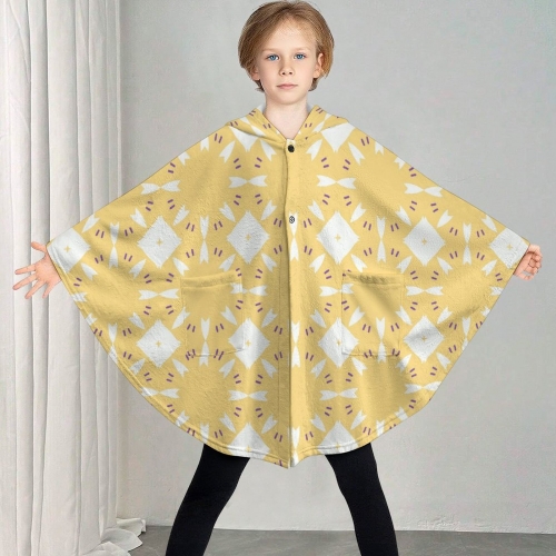 Kids' Fleece Hooded Cape