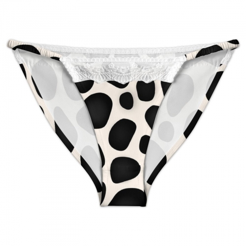 Lace Trim Thong